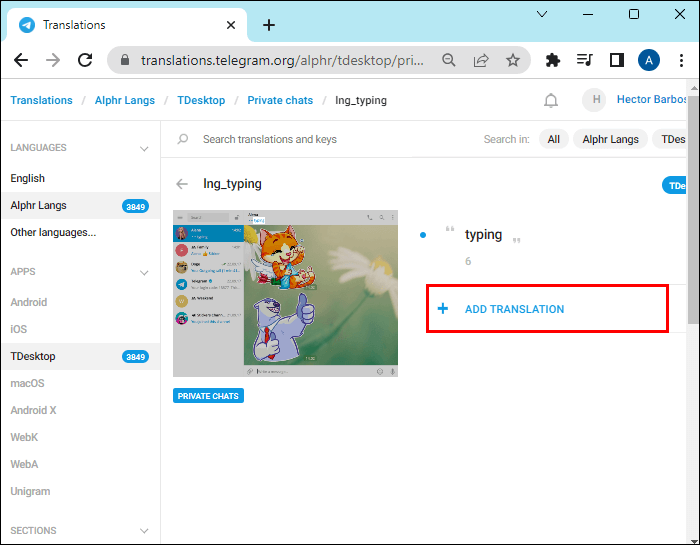 Change-Typing-Status-on-Telegram-With-Language-Packs-12 كيفية تغيير الكتابة على Telegram