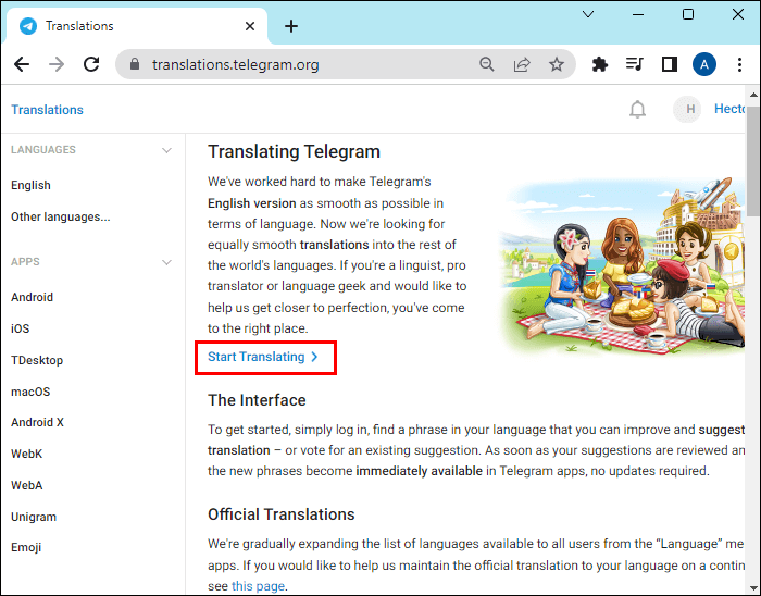 Change-Typing-Status-on-Telegram-With-Language-Packs-3 كيفية تغيير الكتابة على Telegram
