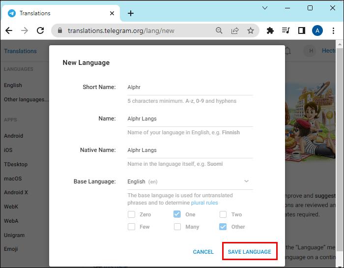 Change-Typing-Status-on-Telegram-With-Language-Packs-6 كيفية تغيير الكتابة على Telegram