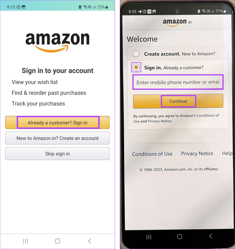 Change-or-Reset-Amazon-Password-18 كيفية تغيير أو إعادة تعيين كلمة مرور Amazon