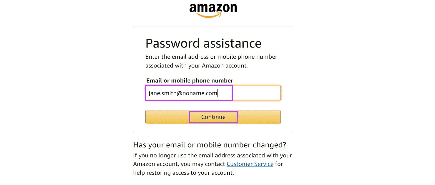 Change-or-Reset-Amazon-Password-3 كيفية تغيير أو إعادة تعيين كلمة مرور Amazon