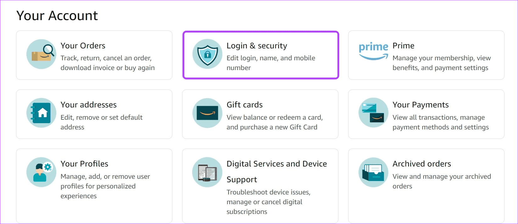 Change-or-Reset-Amazon-Password-8 كيفية تغيير أو إعادة تعيين كلمة مرور Amazon