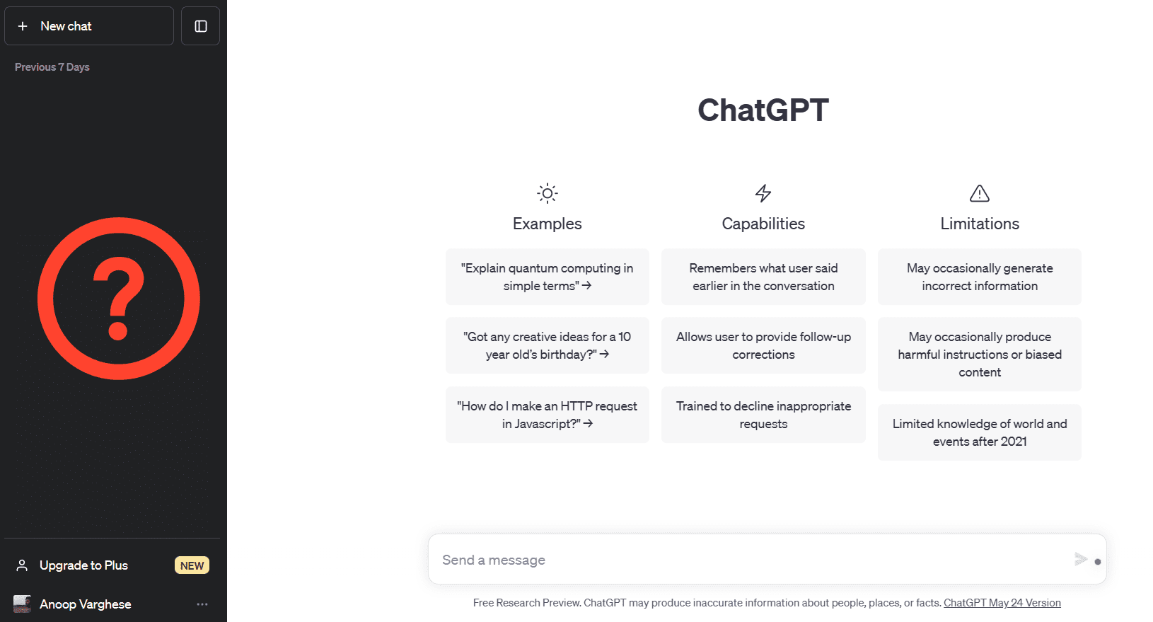 ChatGPT-not-saving-chats 7 طرق لإصلاح عدم حفظ المحادثات على ChatGPT