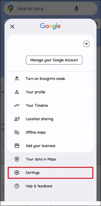 Configure-Avoid-Highway-Settings-Permanently-on-Google-Maps-Using-Android-2 كيفية تجنب الطرق السريعة في Google Maps