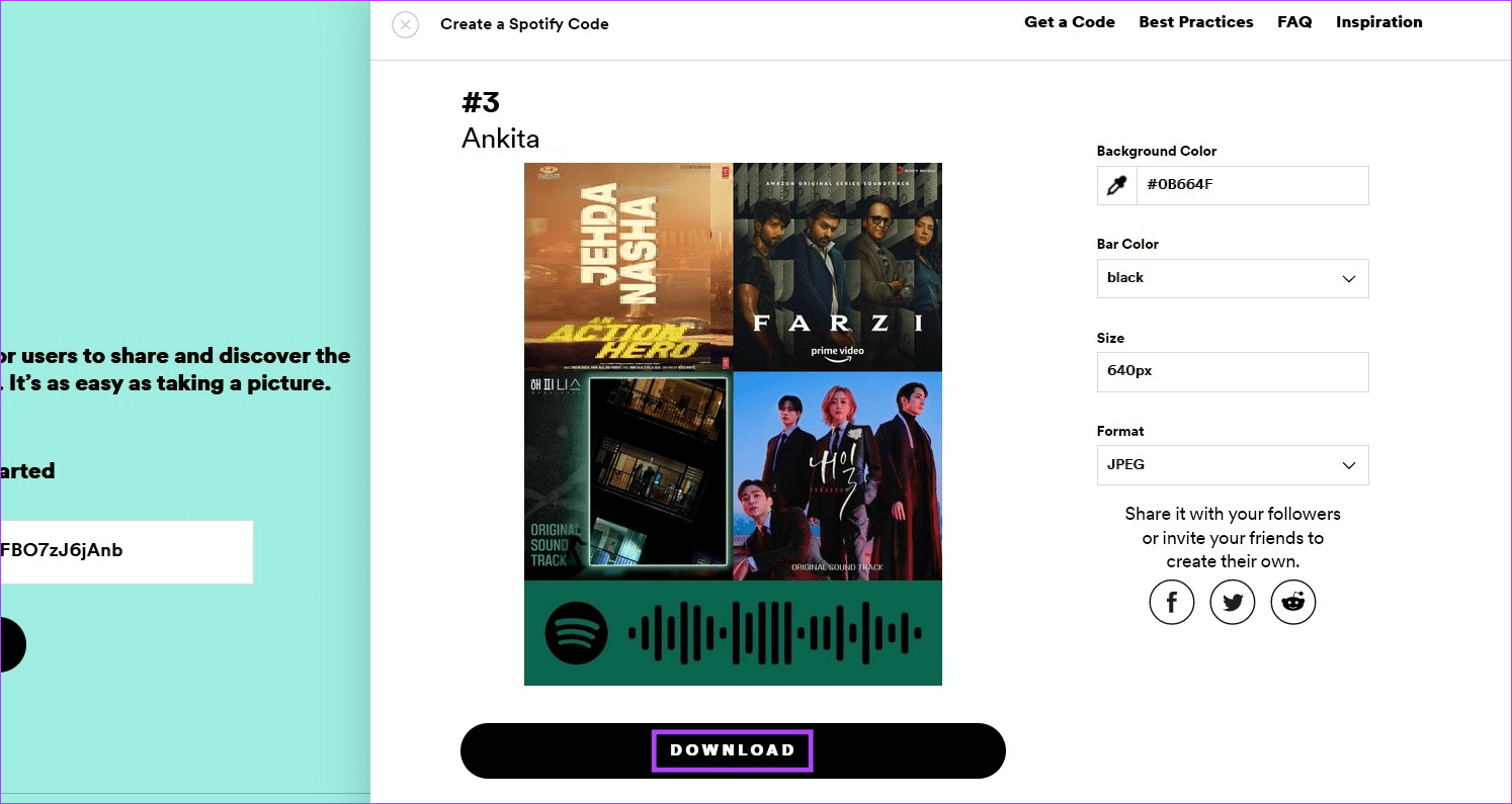 Create-and-Scan-a-Spotify-Code-8 كيفية إنشاء ومسح كود Spotify