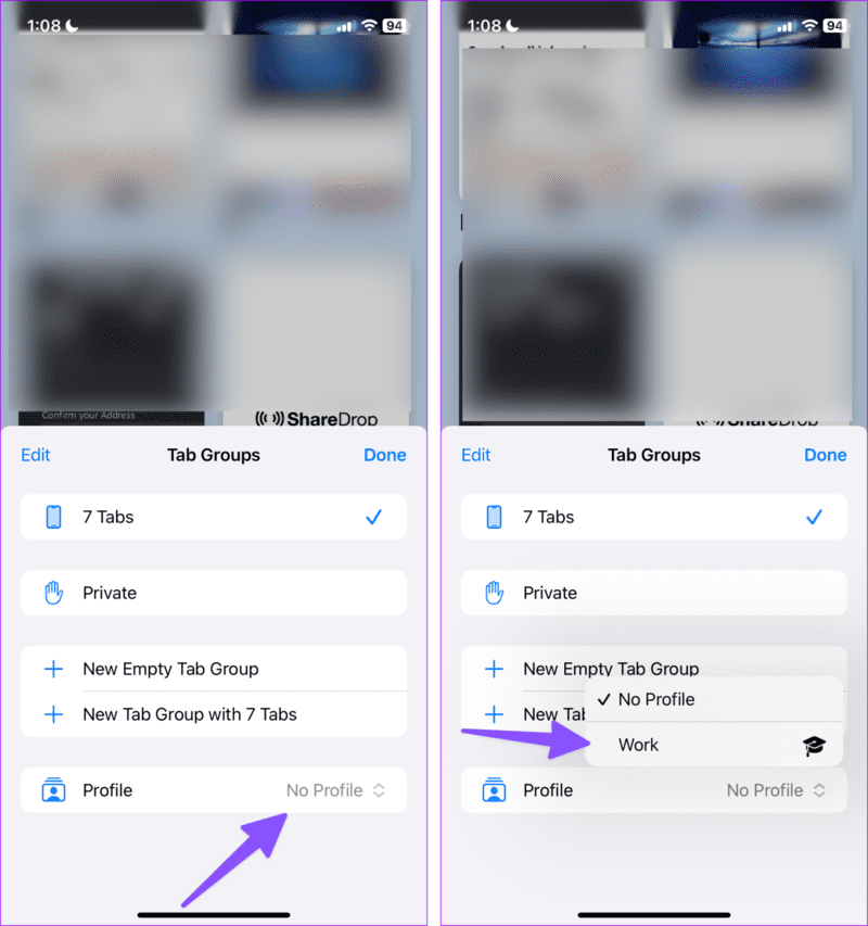 Create-and-use-profiles-in-Safari-15-side-1441x1536-1 كيفية إنشاء ملفات تعريف Safari في iOS 17 و macOS Sonoma