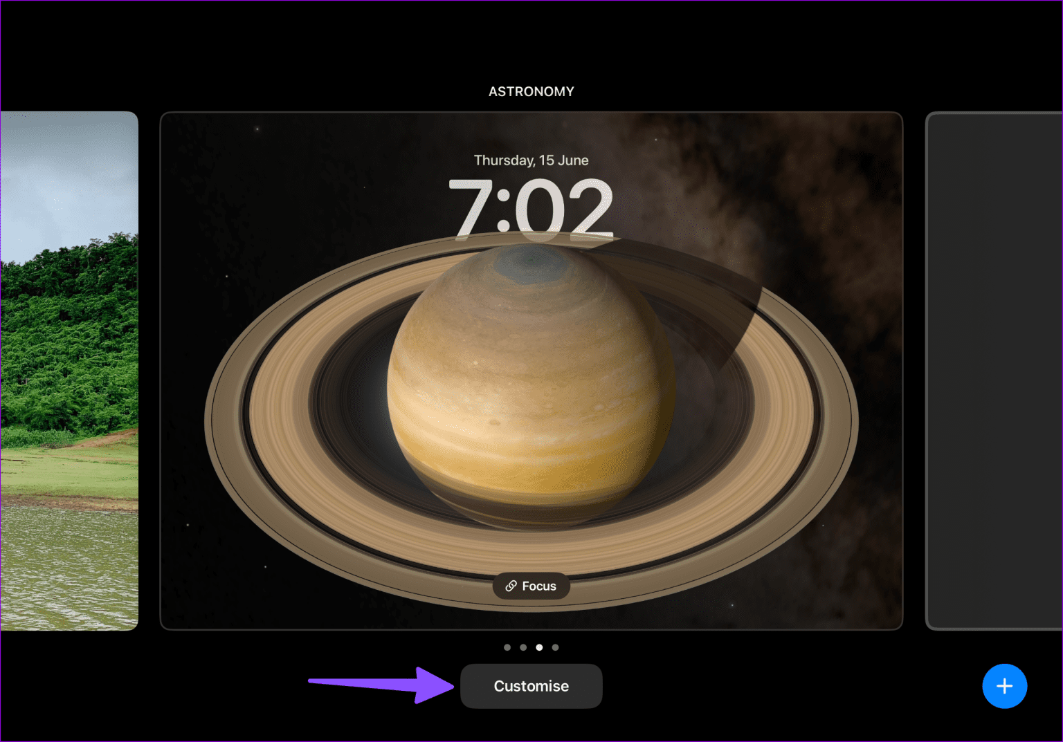 Customize-iPad-Lock-Screen-9-1536x1073-2 كيفية تخصيص شاشة قفل iPad باستخدام الويدجت وخلفيات الشاشة الحية
