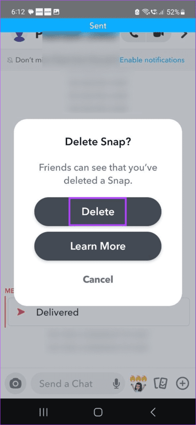 هل يمكنك إلغاء إرسال أو حذف Snaps على Snapchat - %categories