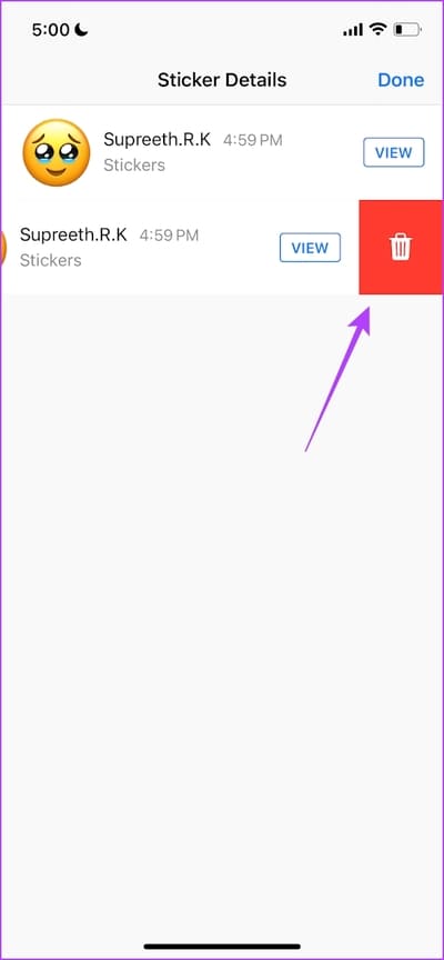 Delete-Sticker كيفية إنشاء واستخدام الملصقات في iMessage على iOS 17