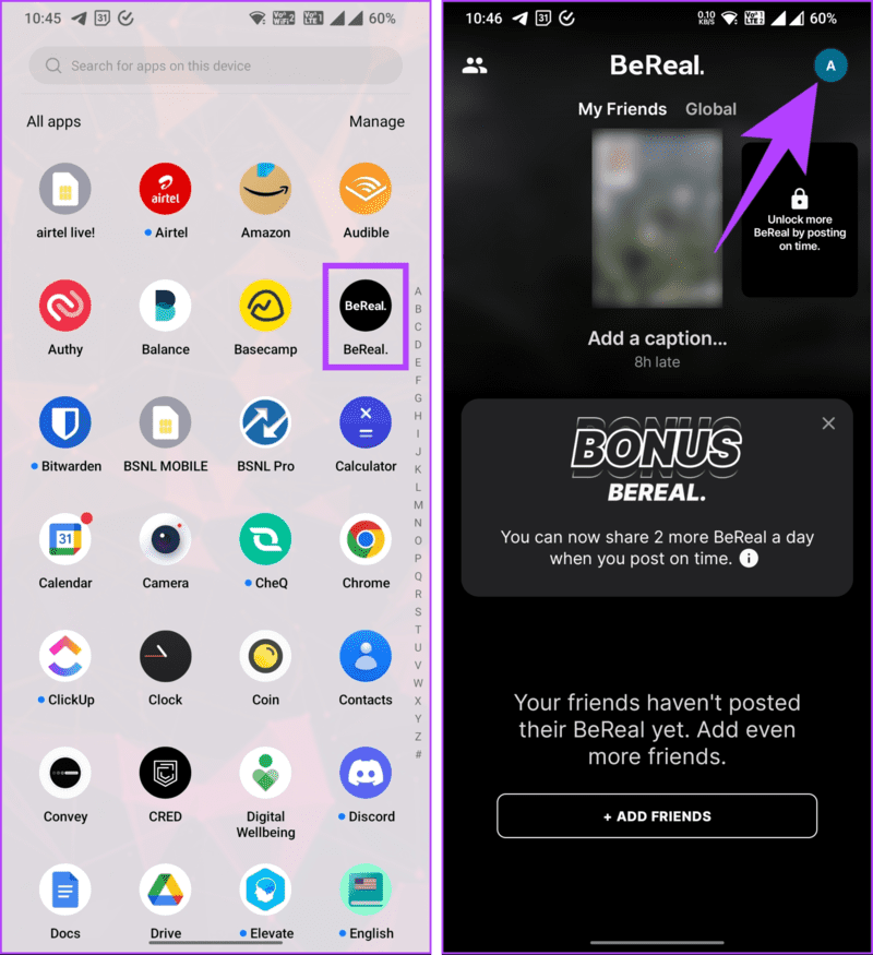 كيفية حذف منشور BeReal على Android و iOS - %categories