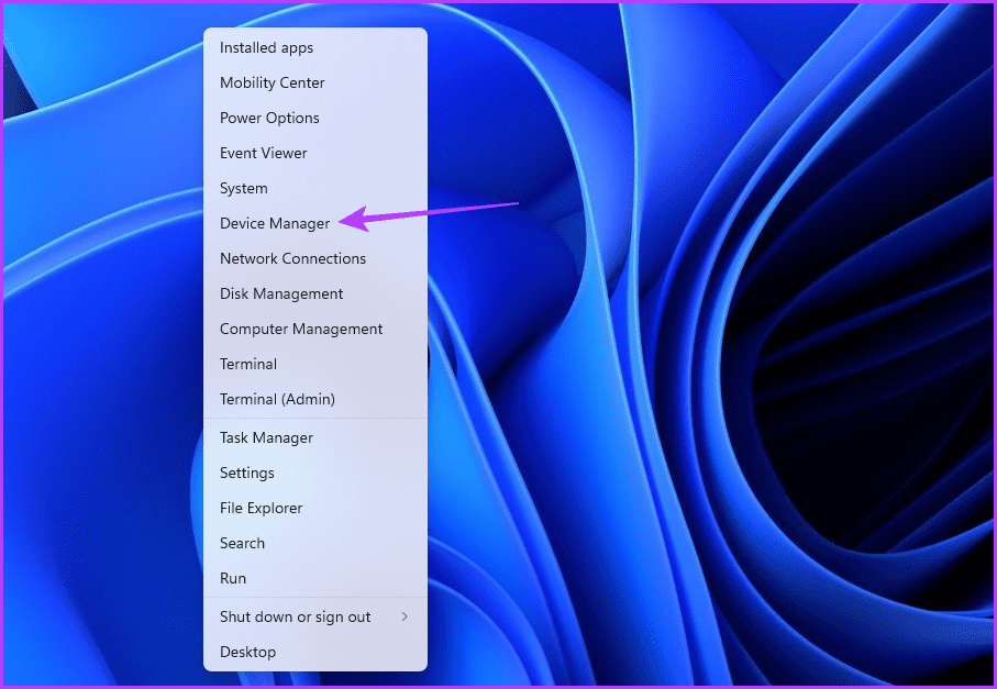 Device-Manager-1 5 طرق سريعة للإصلاح لا يمكن تغيير خطة الطاقة في Windows 11