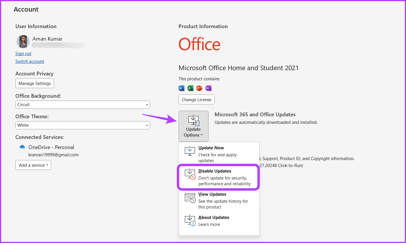 أفضل 4 طرق لتعطيل تحديثات Office على Windows 11 - %categories