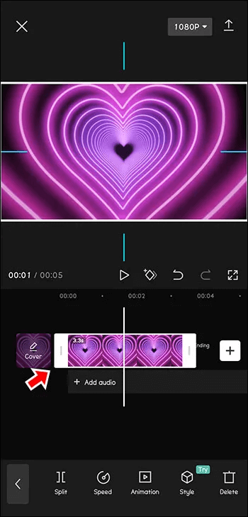 Editing-Videos-in-CapCut كيفية إضافة مقاطع فيديو في CapCut