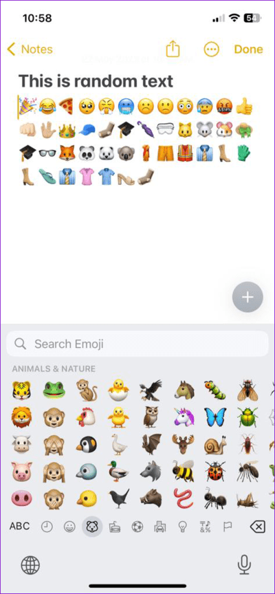 Emojis-on-iPhone أفضل 8 طرق لإصلاح عدم عمل لوحة مفاتيح Emoji التنبؤية على iPhone