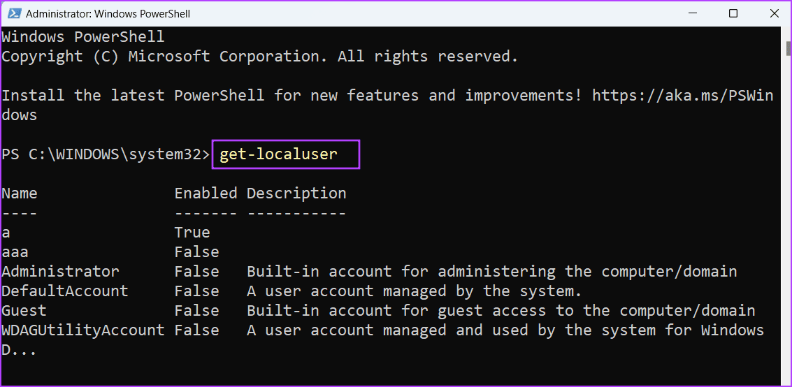Enable-Inactive-Accounts-3 أفضل 5 طرق لإصلاح خيار "تبديل المستخدم" مفقود من شاشة تسجيل الدخول إلى Windows