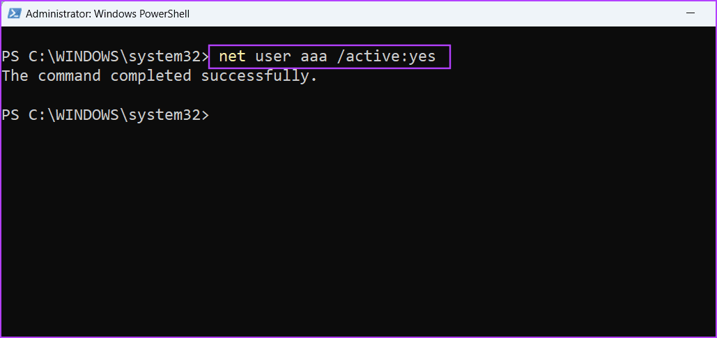 Enable-Inactive-Accounts-4 أفضل 5 طرق لإصلاح خيار "تبديل المستخدم" مفقود من شاشة تسجيل الدخول إلى Windows