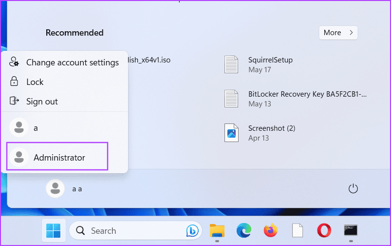 Enable-the-Built-in-Admin-Account-4 أفضل 6 طرق لإصلاح خطأ "ليس لديك وصول كافٍ لإلغاء التثبيت" في Windows