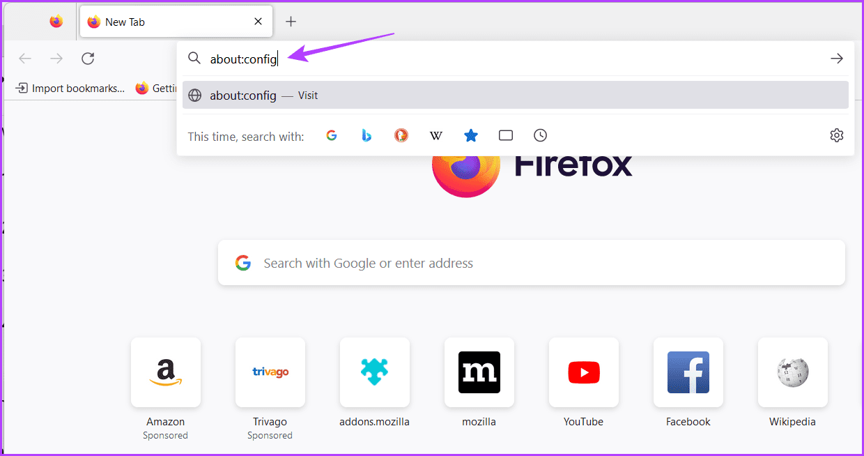 Firefox-Configuration-Editor أفضل 5 طرق لإصلاح عدم عمل المدقق الإملائي لـ Mozilla Firefox في Windows 11
