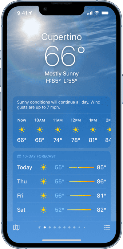Fix-Apple-Weather-App-Not-Working-On-iPhone-17 9 طرق لإصلاح عدم عمل تطبيق Apple Weather على iPhone