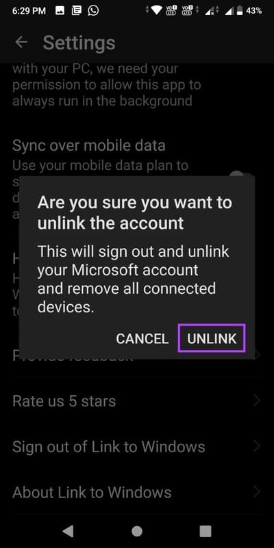 Fix-Phone-Link-App-Not-Showing-Notifications-on-Windows-11-29 8 إصلاحات لعدم عرض تطبيق Phone Link الإشعارات على Windows 11
