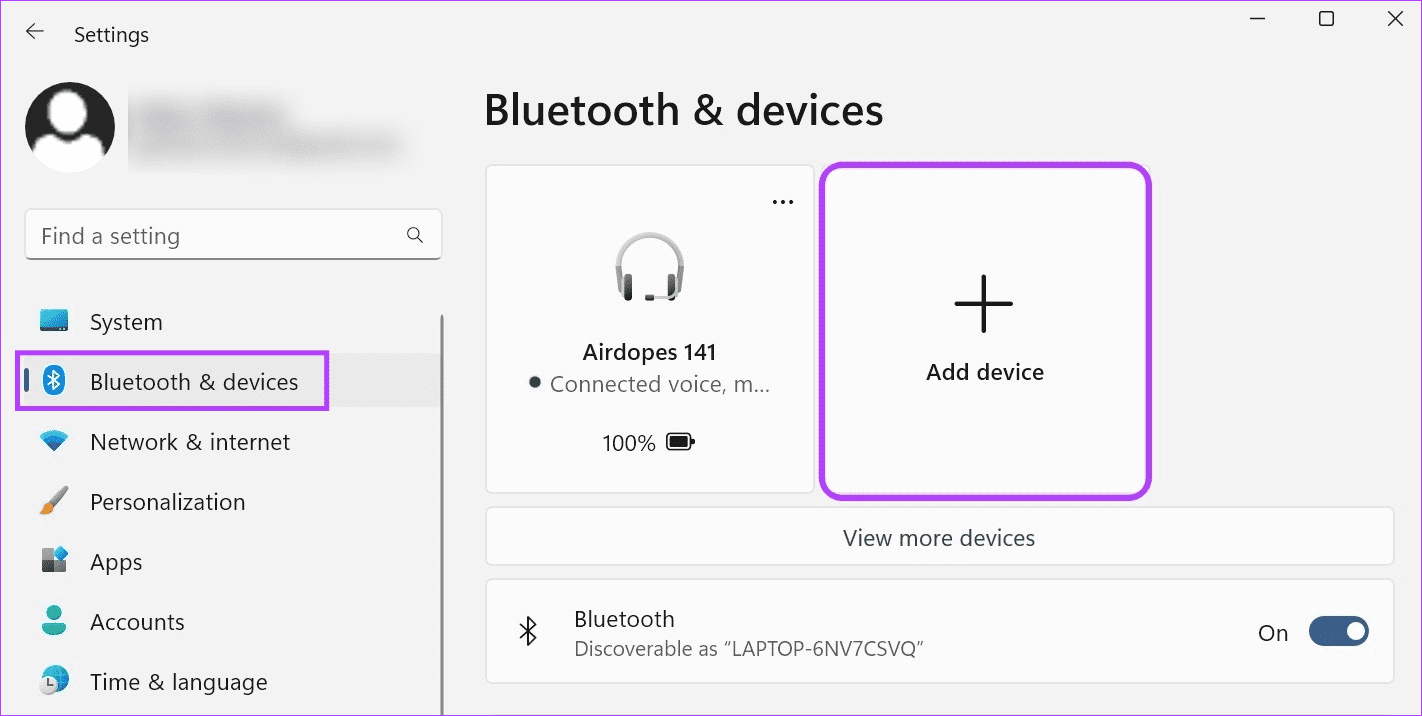 Fix-Try-Connecting-Your-Device-Bluetooth-Error-on-Windows-11-26 كيفية إصلاح خطأ Bluetooth "حاول توصيل جهازك" على Windows 11
