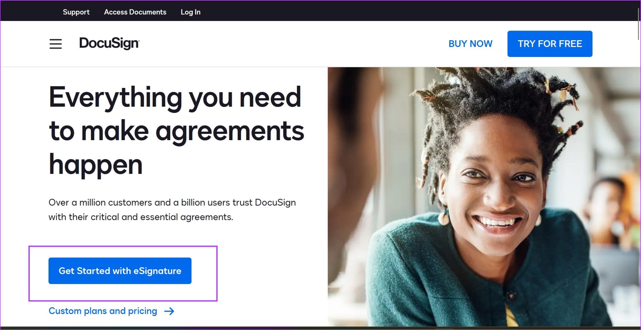 Get-Started-2-2048x1055-1 4 طرق لإضافة توقيع رقمي أو توقيع إلكتروني مجانًا