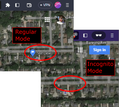 Google-Maps-Remove-Custom-Labels-0001 كيفية تعطيل التصنيفات في Google Maps