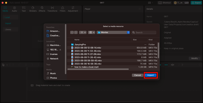 How-to-Add-Videos-to-CapCut-on-an-Apple-Computer-5 كيفية إضافة مقاطع فيديو في CapCut