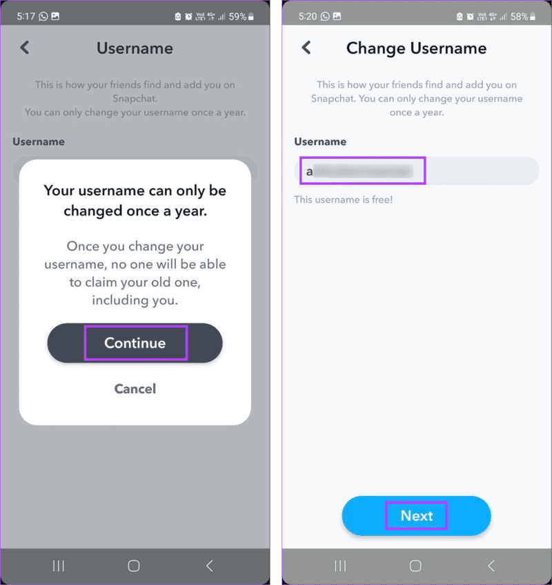 How-to-Change-Username-and-Display-Name-on-Snapchat-10 كيفية تغيير اسم المستخدم واسم العرض على Snapchat