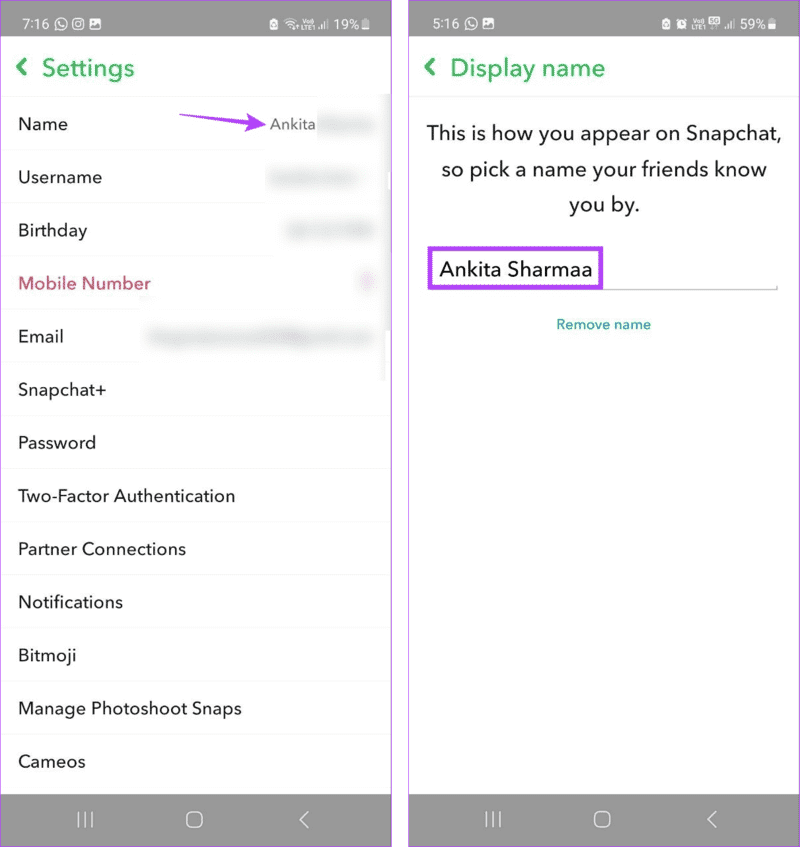 How-to-Change-Username-and-Display-Name-on-Snapchat-5 كيفية تغيير اسم المستخدم واسم العرض على Snapchat