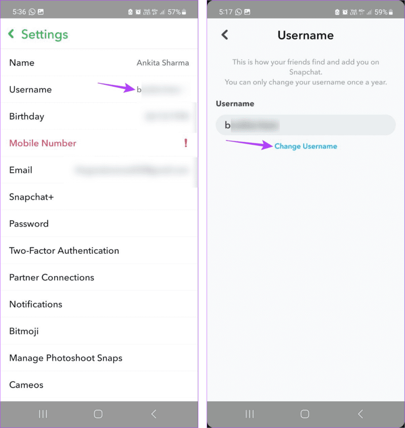 How-to-Change-Username-and-Display-Name-on-Snapchat-8 كيفية تغيير اسم المستخدم واسم العرض على Snapchat