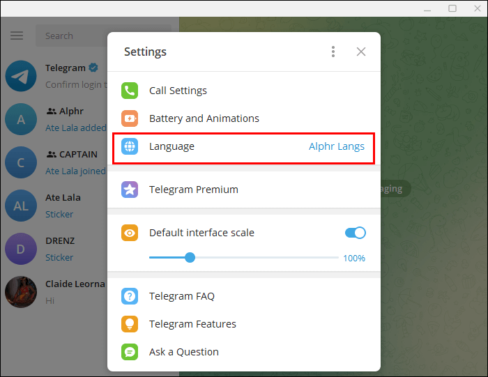 How-to-Delete-a-Language-Pack-on-Telegram-3 كيفية تغيير الكتابة على Telegram