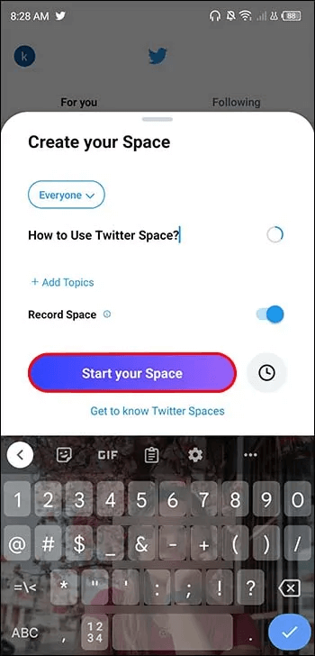 كيفية البحث عن Twitter Spaces - %categories
