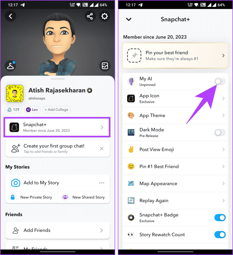 كيفية التخلص من My AI على Snapchat - %categories