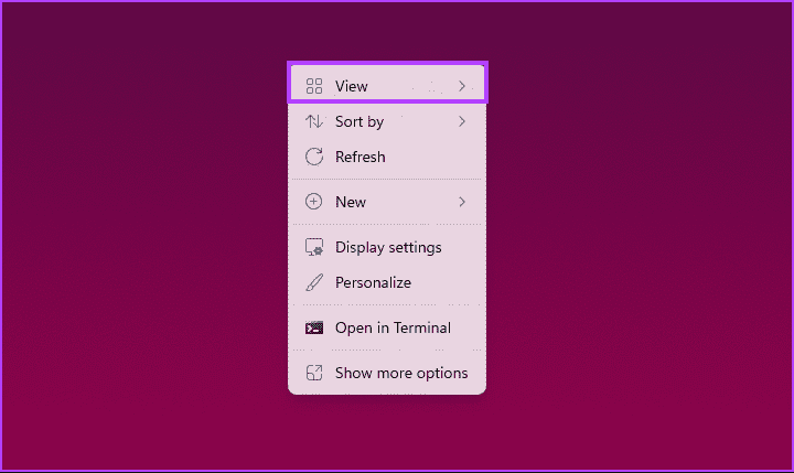 How-to-Make-Desktop-Icons-Smaller_16 كيفية جعل أيقونات سطح المكتب أصغر على Windows 11