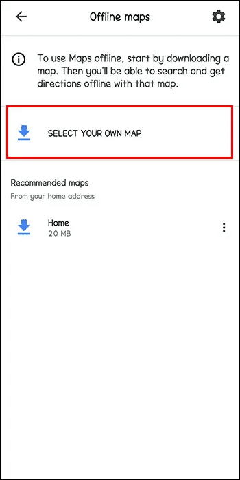 How-to-Save-Google-Maps-Offline-on-Android-4 كيفية حفظ خرائط Google Maps في وضع عدم الاتصال