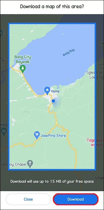How-to-Save-Google-Maps-Offline-on-Android-5-1 كيفية حفظ خرائط Google Maps في وضع عدم الاتصال