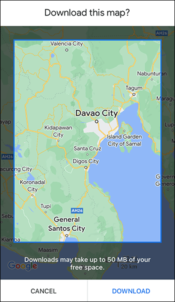 How-to-Save-Google-Maps-Offline-on-iPhone-5-1 كيفية حفظ خرائط Google Maps في وضع عدم الاتصال
