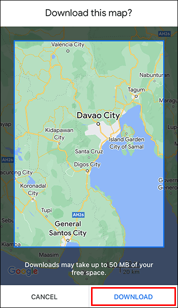 How-to-Save-Google-Maps-Offline-on-iPhone-5 كيفية حفظ خرائط Google Maps في وضع عدم الاتصال