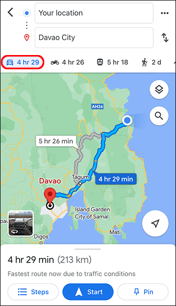 How-to-Set-Up-Google-Maps-to-Avoid-Highways-on-iPhone-3 كيفية تجنب الطرق السريعة في Google Maps