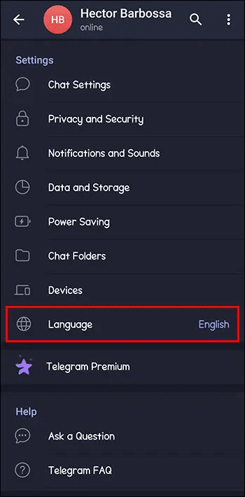 How-to-Turn-the-Language-Back-on-Telegram-3 كيفية تغيير الكتابة على Telegram