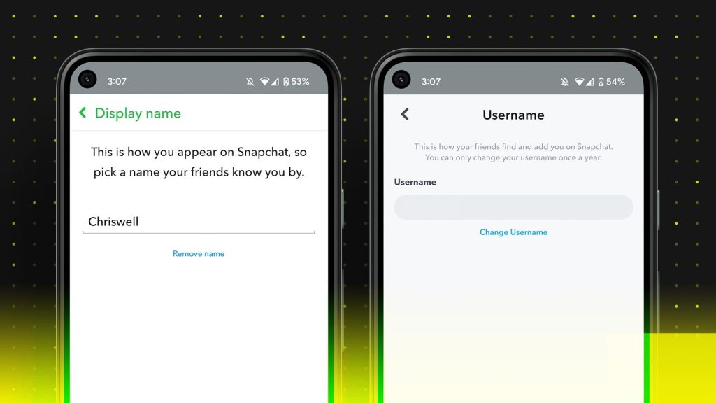 Como alterar o nome de usuário e o nome de exibição no Snapchat | a ...
