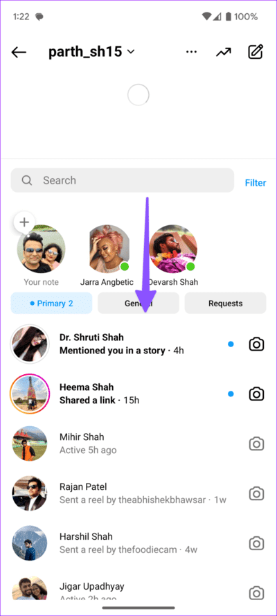 Instagram-Says-I-Have-a-Message-When-I-Dont-6-691x1536-1 حل مشكلة ظهور رسائل جديدة على Instagram و لكن لا يوجد أي رسالة