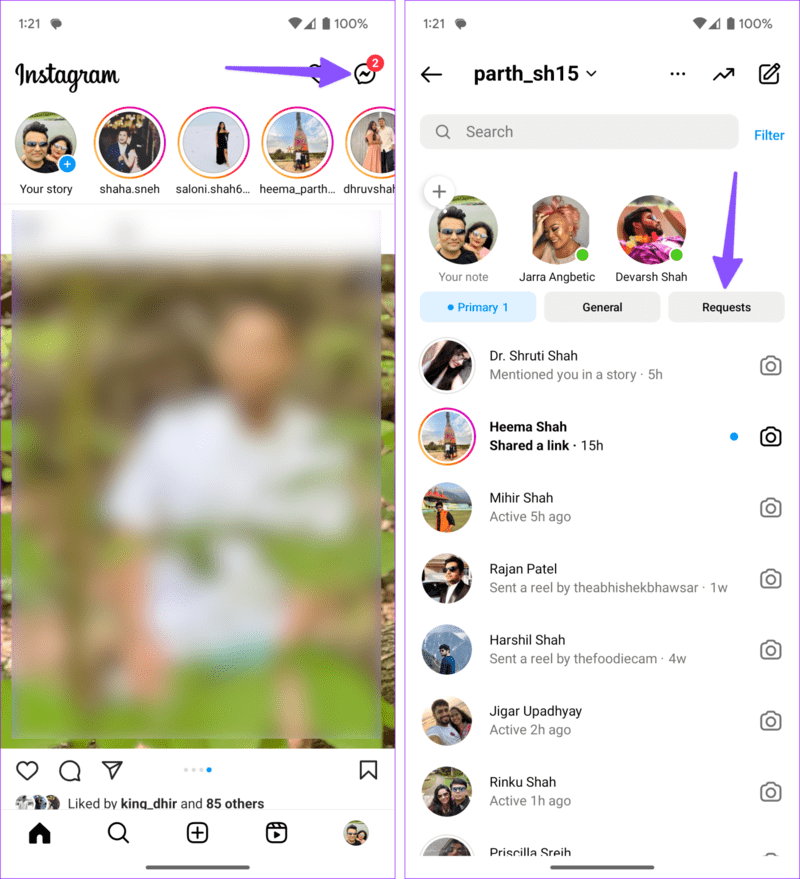 حل مشكلة ظهور رسائل جديدة على Instagram و لكن لا يوجد أي رسالة - %categories