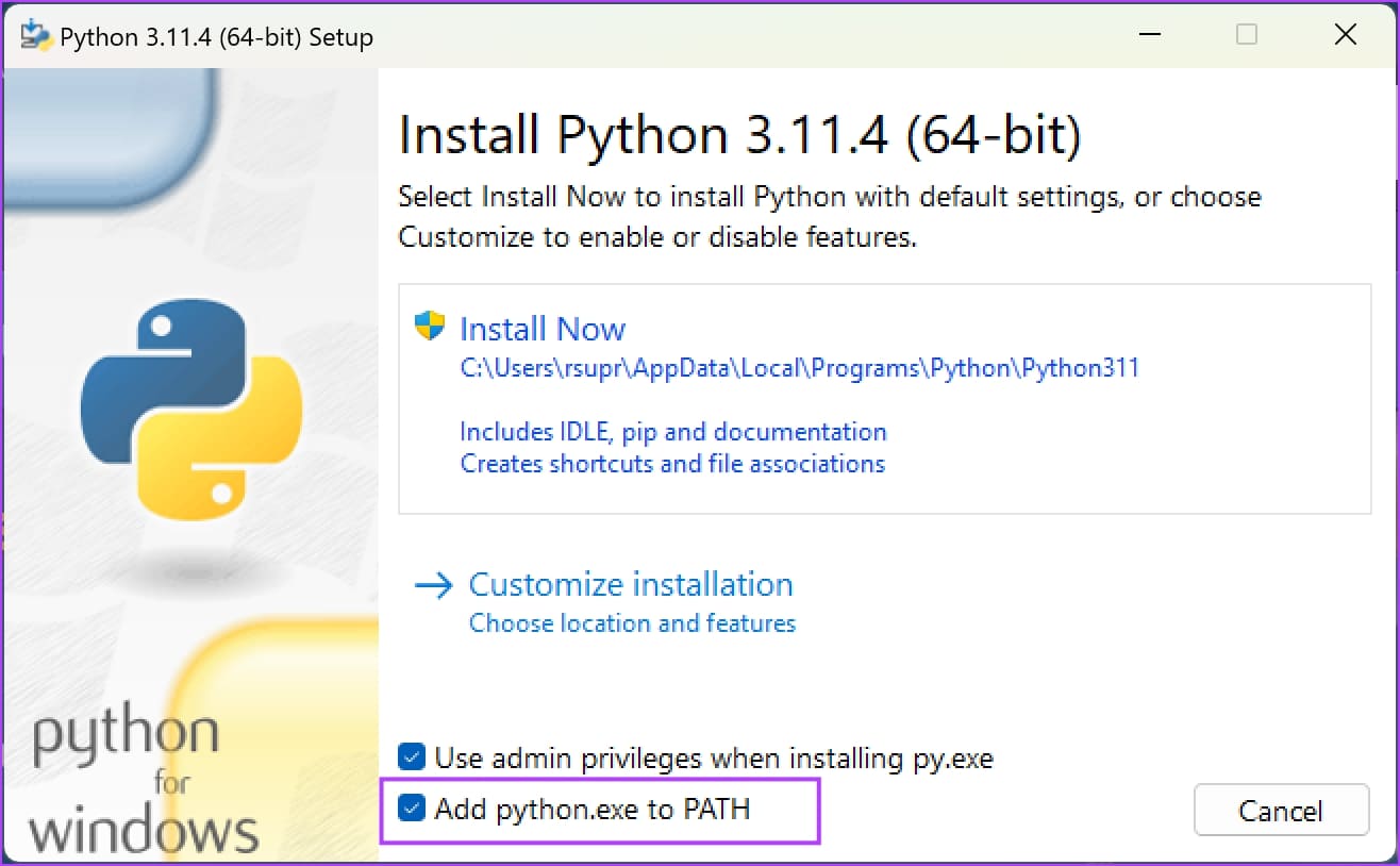 Install-Python-as-Path ما هو Auto-GPT وكيفية استخدامه مجانًا