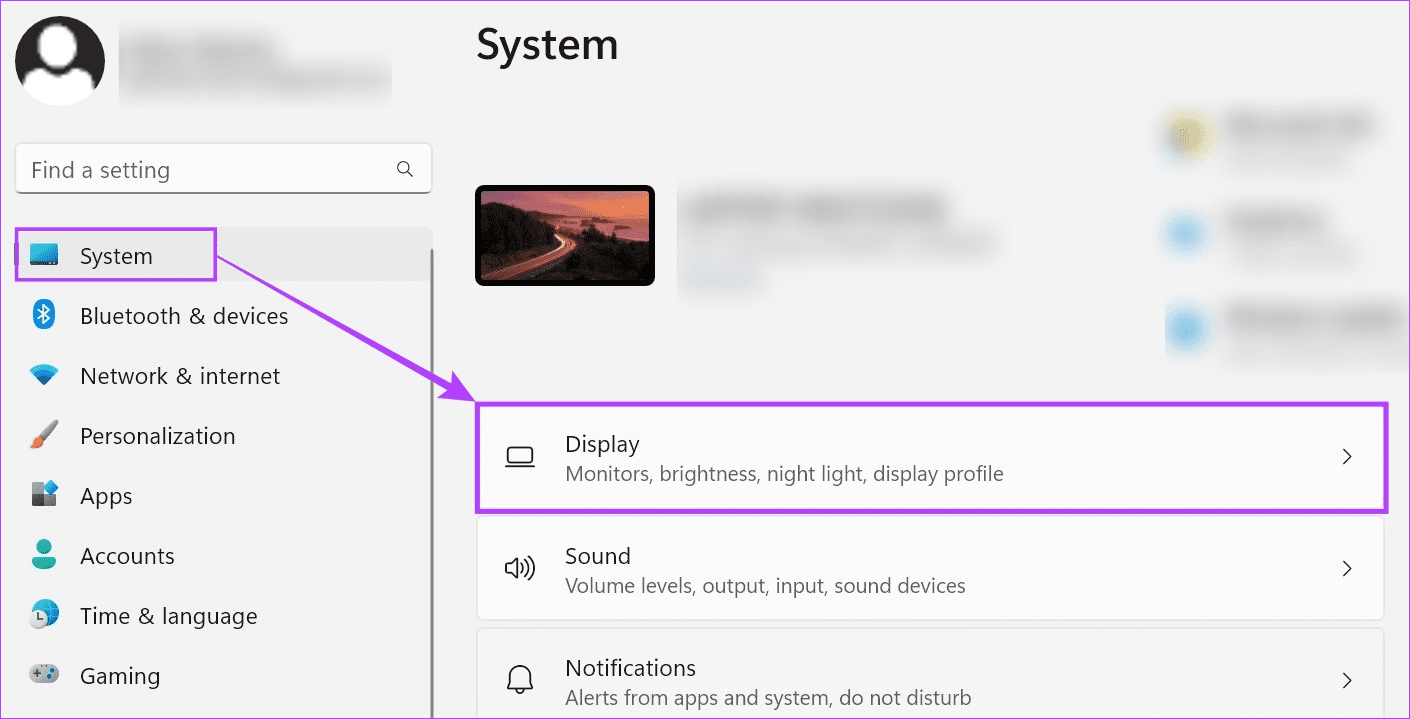 Open-Display-Settings-in-Windows-11-7 8 طرق سهلة لفتح إعدادات العرض في Windows 11