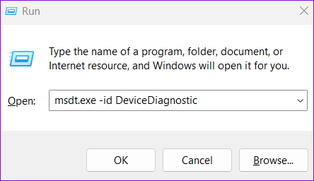 Open-Hardware-and-Devices-Troubleshooter-1 أفضل 6 طرق لإصلاح عدم عمل مفتاح المسافة في Windows 11