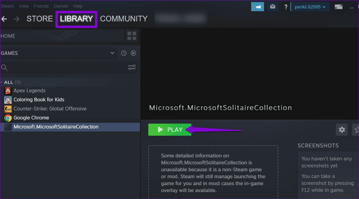 Open-Non-Steam-Games-From-Steam-1 كيفية إضافة أو إزالة ألعاب غير Steam إلى مكتبة Steam