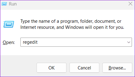 Open-Registry-Editor-4-1 أفضل 6 طرق لإصلاح عدم ظهور توقيع Outlook على Windows