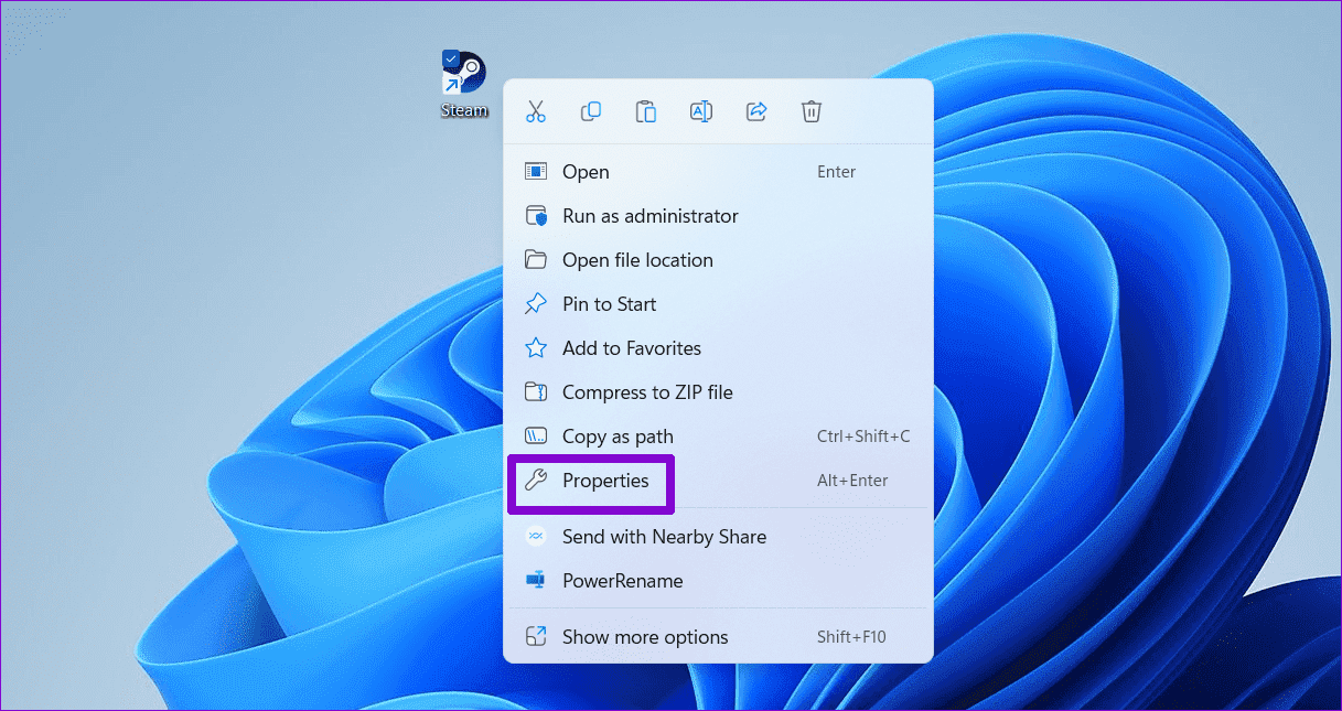 Open-Steam-Properties أفضل 7 طرق لإصلاح ظهور رمز خطأ تسجيل الدخول E84 في Steam على Windows